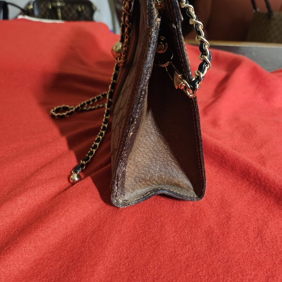 Gucci GG Canvas Web Stripe Crossbody Bag in Brown/Beige/Green/Red - Picture 7 of 16